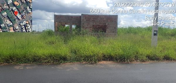 Terreno - Venda, RESIDENCIAL MENEZES 3, BADY BASSITT, SP