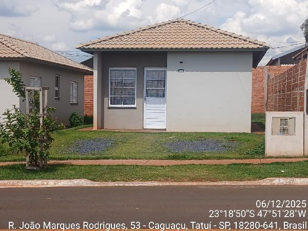 Casa - Venda, CAGUASSU, TATUI, SP