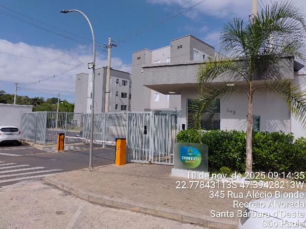 Apartamento - Venda, RECREIO ALVORADA, SANTA BARBARA D'OESTE, SP