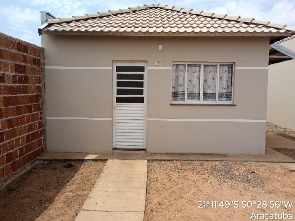 Casa - Venda, CONJUNTO HABITACIONAL LUANA II, ARACATUBA, SP